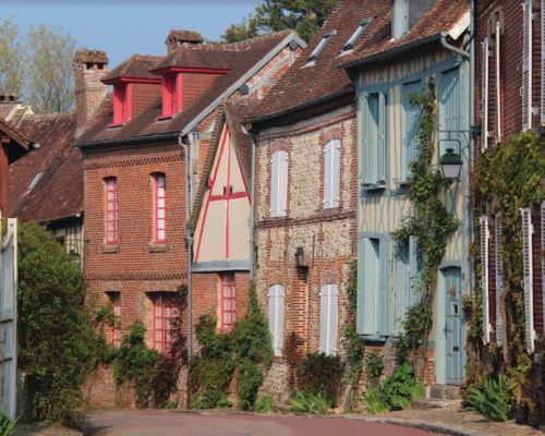 Le village de Gerberoy dans l'Oise. @ot.picardieverte